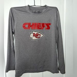 Youth Boys NFL Kansas City Chiefs Long Sleeve size M (10-12)